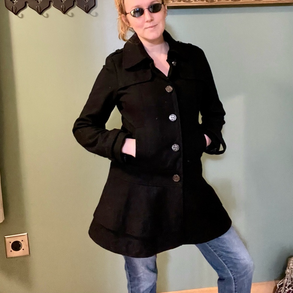Guess wool blend Pea Coat